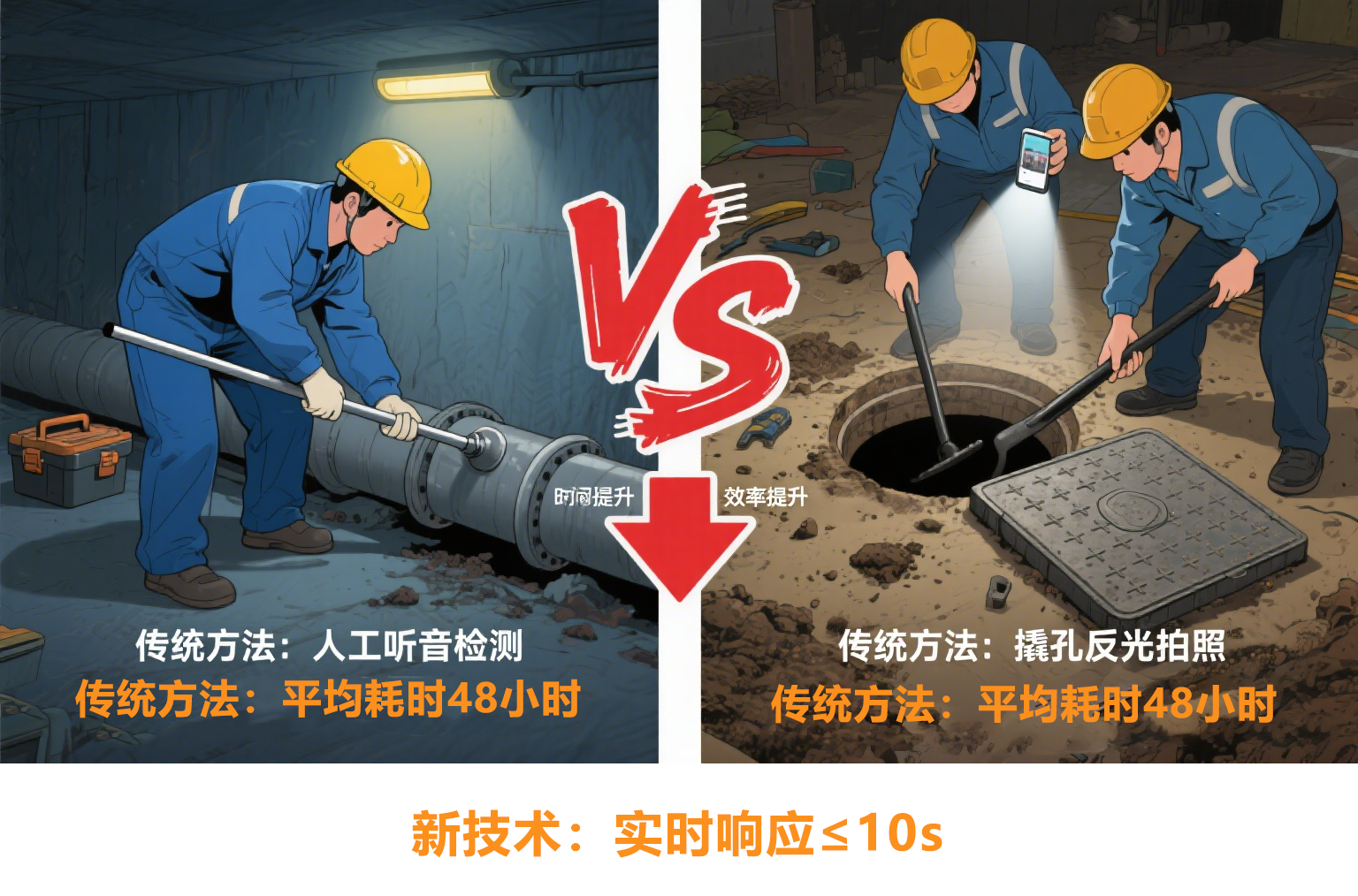 智能檢測技術(shù)守護(hù)城市“生命線”：供水管道安全運行新方案