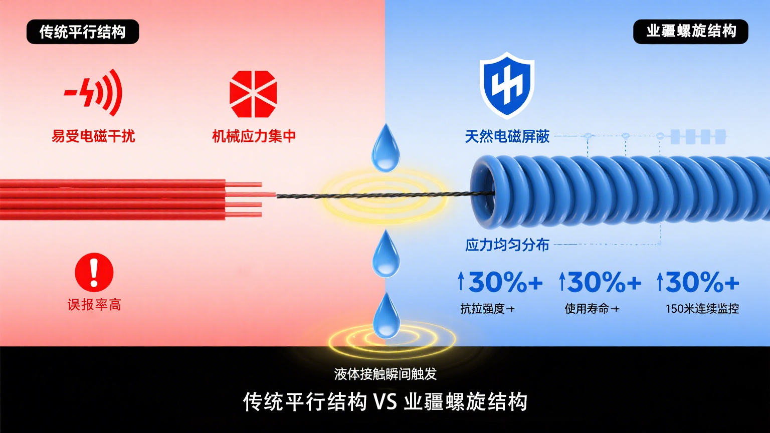 東莞業(yè)疆：以螺旋導(dǎo)線為“神經(jīng)”，重構(gòu)漏水監(jiān)測(cè)新秩序