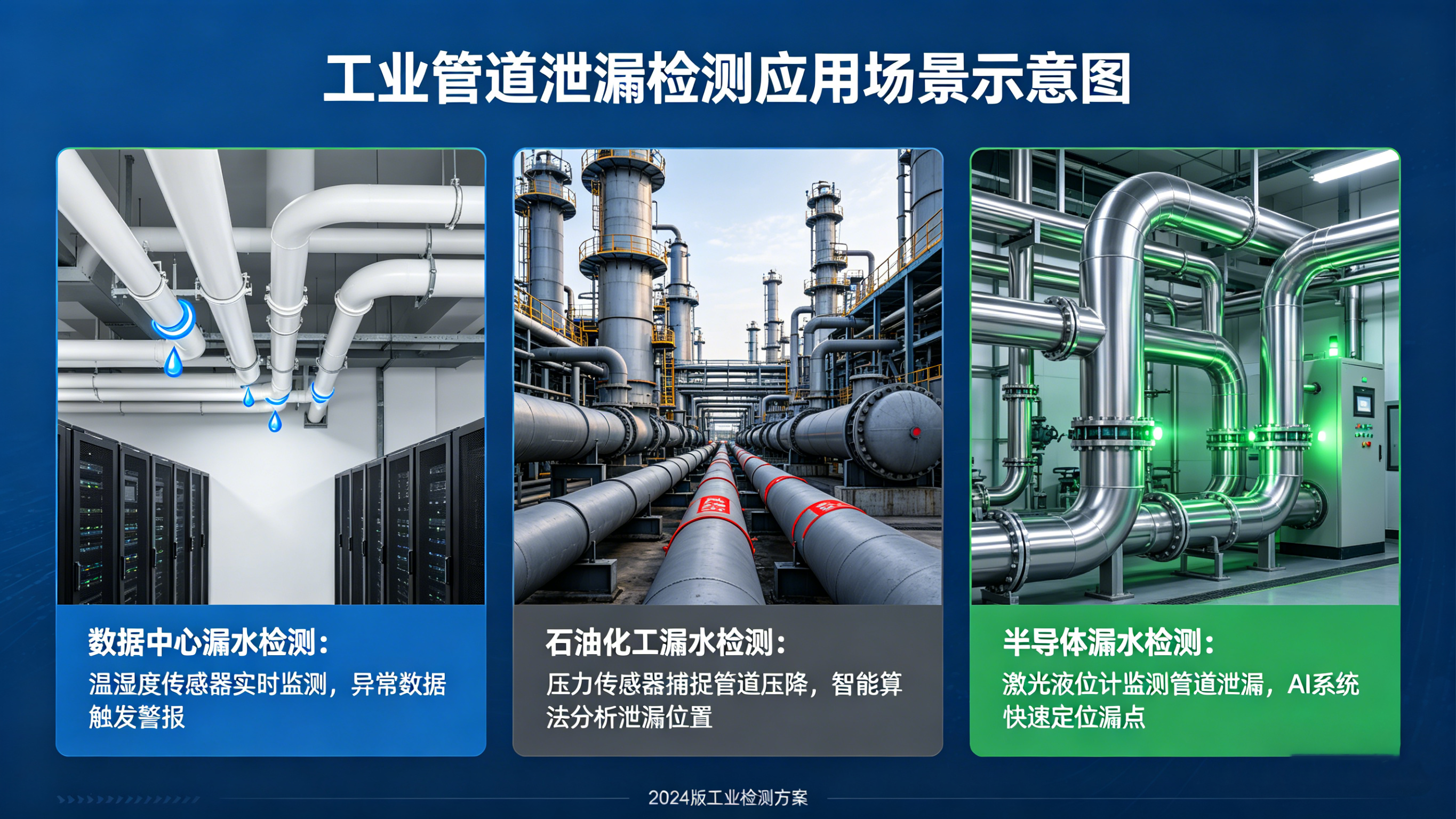 漏水管道漏水怎么辦？工業(yè)場(chǎng)景下的智能檢測(cè)與修復(fù)指南